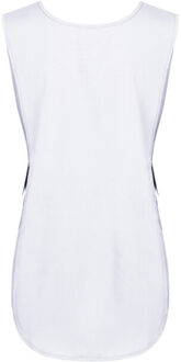 Uniseks pull-over werktuniek voor volwassenen - maat L Wit