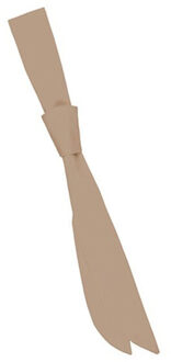 Uniseks stropdas voor volwassenen Beige - One size
