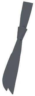 Uniseks stropdas voor volwassenen - maat One size Grijs