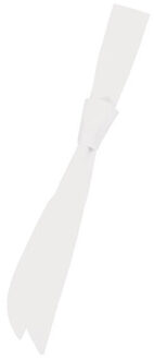 Uniseks stropdas voor volwassenen Wit - One size