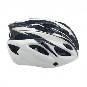 Unisex 18 Gat Ultralichte Veiligheid Ademend Verstelbare Fiets Fietshelm Intergrally-Gegoten Outdoor Sport Helm Cap zwart wit