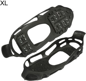 Unisex 24 Tanden Ice Gripper Antislip Studs Sneeuw Modder Cleat Stijgijzers Overschoenen Schoen Grijper Voor Klimmen Ski Accessoires Blauw