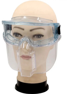 Unisex Anti Splash Face Shield UV Protection Sun Visor Adjustable Full Face Mouth Mask Transparent Protective Cover for Men Wome