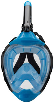 Unisex aquaro volgelaats snorkel voor volwassenen Blauw - L / XL