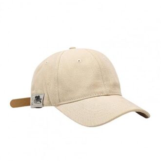 Unisex Baseball Hoed Effen Kleur Pet Outdoor Zonnebrandcrème Sport Hoofddeksels Beige