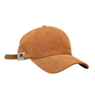 Unisex Baseball Hoed Effen Kleur Pet Outdoor Zonnebrandcrème Sport Hoofddeksels Tangerine