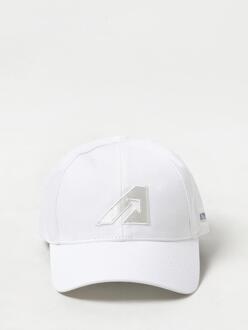 Unisex Baseballcap met Geborduurd Logo Wit
