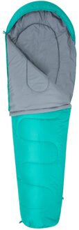 Unisex Basecamp 250 zomerslaapzak voor volwassenen (Teal) Groenblauw