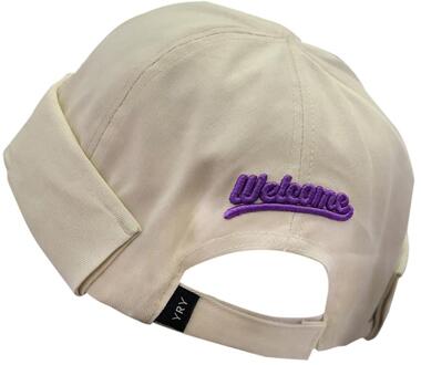 Unisex Borduren Hip Hop Skullcap Sailor Cap Rolde Manchet Retro Brimless Beanie Casual Hoeden