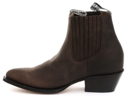 unisex bruine western enkellaarzen- Maverick - EU 41