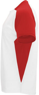 Unisex bugatti sport t-shirt voor volwassenen Rood - XXL / XXXL