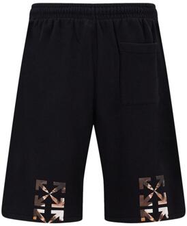 Unisex Caravaggio Sweat Shorts voor volwassenen (Zwart) - XS