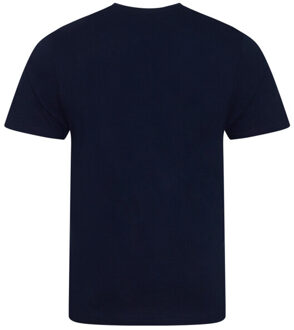 Unisex cascades organic t-shirt voor volwassenen Blauw - S