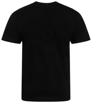 Unisex cascades organic t-shirt voor volwassenen Zwart - XXXL