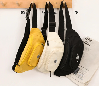 Unisex Casual Shoulder Bags Fashion Fanny Pack Man Belly Purse Canvas Waist Bags Street Fashion Chest Bag trendy Belt Bag