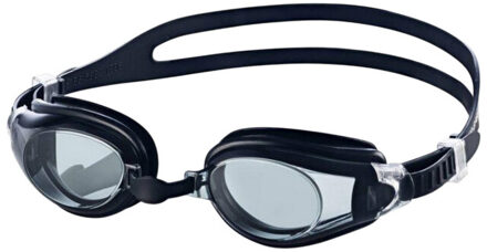 Unisex city zwembril voor volwassenen Zwart - One size