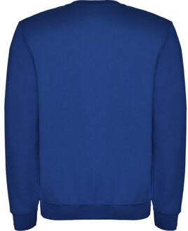 Unisex clasica crew hals sweatshirt voor volwassenen Blauw - L