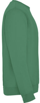 Unisex clasica crew hals sweatshirt voor volwassenen Groen - XL