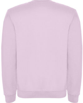 Unisex clasica crew hals sweatshirt voor volwassenen - maat S Roze