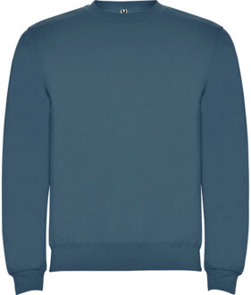 Unisex clasica crew hals sweatshirt voor volwassenen - maat XS Blauw
