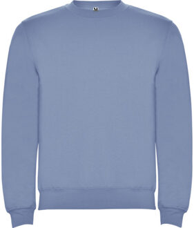 Unisex clasica crew hals sweatshirt voor volwassenen - maat XS Blauw