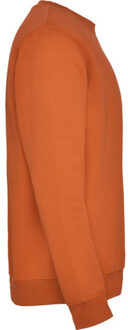 Unisex clasica crew hals sweatshirt voor volwassenen - maat XXXL Oranje
