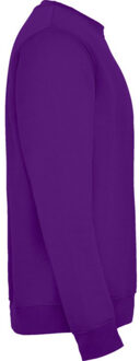 Unisex clasica crew hals sweatshirt voor volwassenen - maat XXXL Paars