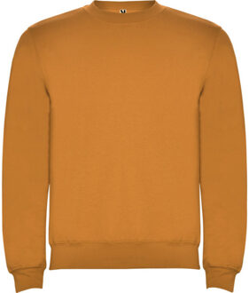 Unisex clasica crew hals sweatshirt voor volwassenen Oranje - XXXL