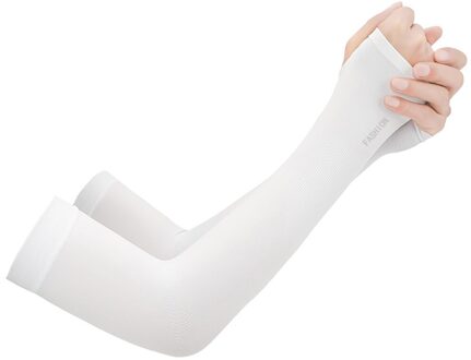 Unisex Cooling Arm Sleeves Cover Fietsen Running Uv Zon Outdoor Mannen Nylon Cool Arm Mouwen Effen Kleur Armband Cover