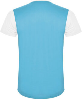 Unisex detroit sport t-shirt met korte mouwen voor volwassenen Wit - L