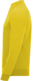 Unisex epiro sweatshirt met lange mouwen voor volwassenen - maat S Geel