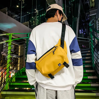 Unisex Fanny Pack Large Capacity Belt Bag Street Wear Chest Bags Hip Hop Banana Oxford High Quality Outdoor Big Belt Waist Bag