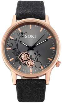 Unisex Fashion Sport Watches Woman Fashion Leather Band Analog Quartz Round Wrist Watch Watches new fashion Elegant Casual