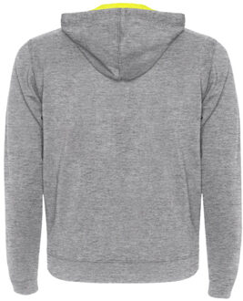 Unisex fuji heather sweat jacket voor volwassenen - maat S Grijs
