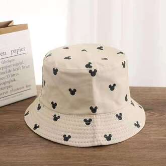 Unisex Harajuku Emmer Hoed Graffiti Brief Vrouwen Mannen Vissen Visser Hoed Zomer Outdoor Panama Hip Hop Cap khaki