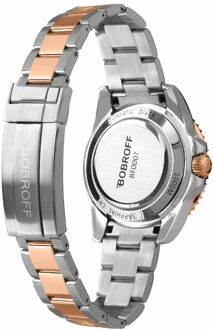 Unisex Horloge Automatisch Zwart & Roségoud Zwart en roségoud - One Size