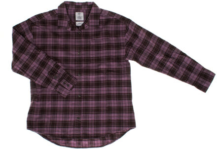 Unisex jeugd flanellen overhemd 450480 Lila