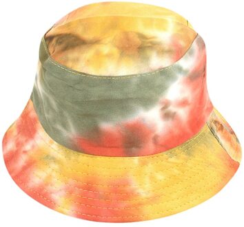 Unisex Katoen Volwassenen Emmer Hoed Cap Vlakte Zachte Emmer Hoeden Emmer Chapeu Vissen Visser Strand Festival Zon Tie Dye Casual cap Geel