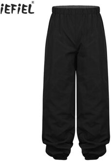 Unisex Kids Jongens Meisjes Effen Kleur Ripstop Broek Sneldrogend Lichtgewicht Elastische Tailleband Losse Warm-up Ripstop Lange Broek leger groen / 8