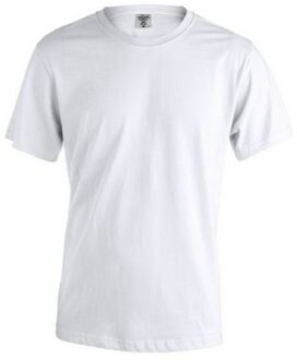 Unisex Korte Mouw T-shirt Wit 145856