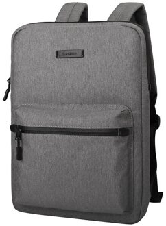 Unisex Laptop Tas 15.6 Voor Macbook Pro 15 Slanke Laptop Rugzak Voor Macbook Air 13 School Rugzak Voor Tieners Laptop tas 14 Inch Donkergrijs / 14-duim