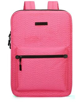 Unisex Laptop Tas 15.6 Voor Macbook Pro 15 Slanke Laptop Rugzak Voor Macbook Air 13 School Rugzak Voor Tieners Laptop tas 14 Inch roze / 14-duim