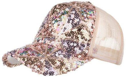 Unisex Mannen Vrouwen Baseball Cap Pailletten Strand Verstelbare Hip Hop Zonnehoed Ademend Hoeden Buitenshuis Sport Бейсболка Мужская #32