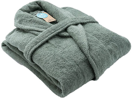 Unisex mantel met sjaalkraag voor volwassenen Groen - L / XL