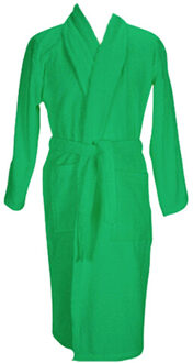 Unisex mantel met sjaalkraag voor volwassenen Groen - S / M