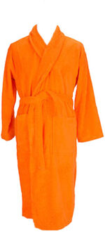 Unisex mantel met sjaalkraag voor volwassenen Oranje - L / XL