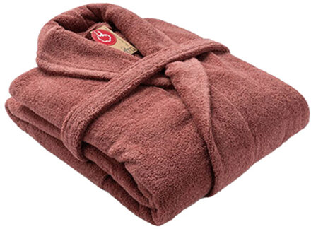 Unisex mantel met sjaalkraag voor volwassenen Roze - L / XL