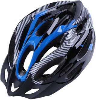 Unisex Mtb Road Fietsen Fiets Helm Fiets Verstelbare Mannen Vrouwen Mtb Mountainbiken Helm Met 21 Vent Blauw