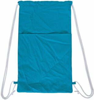 Unisex Nylon Sport Tassen 2020NEW Mode Eenvoudige Effen Training Tas Trekkoord Rugzak Voor Gym Workout Fitness Droog Nat Tas Yoga Blauw