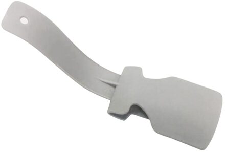 Unisex Opstijgen Schoen Helper Schoenlepel Reizen Schoenlepel Slijtage Schoen Helper Handig Tijdbesparende Lui Schoenlepel grijs
